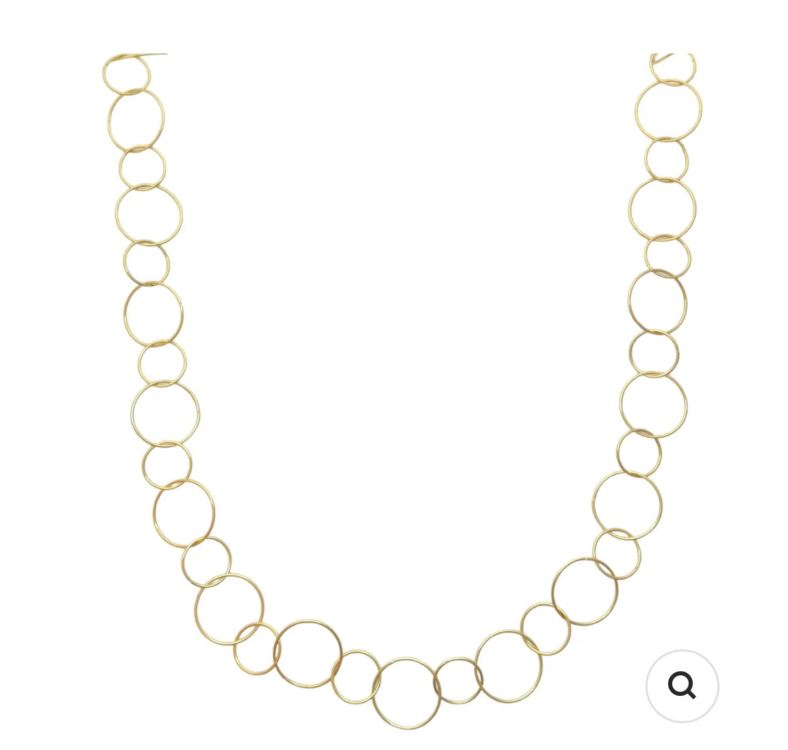 Ketting ovaal lang