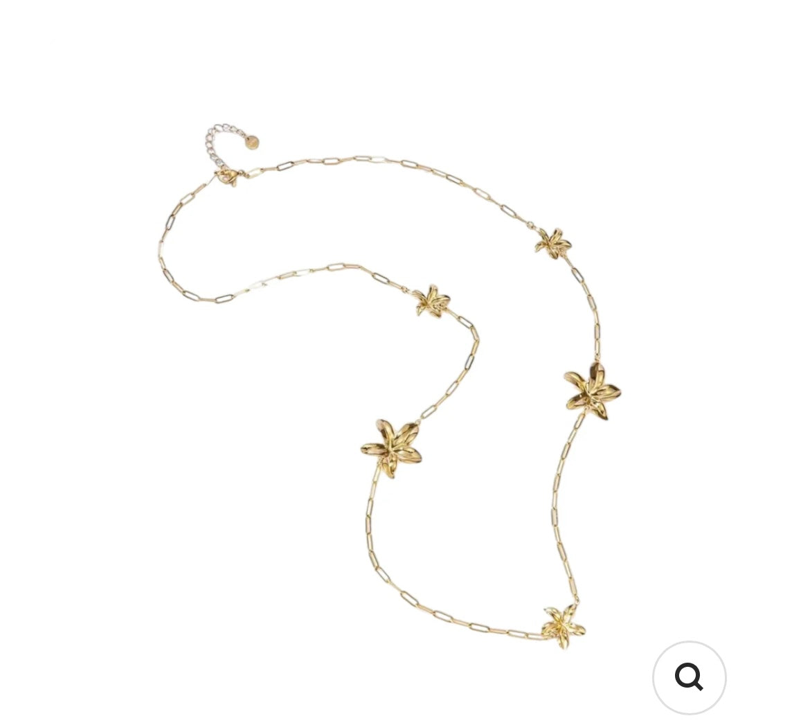 Ketting lang bloem