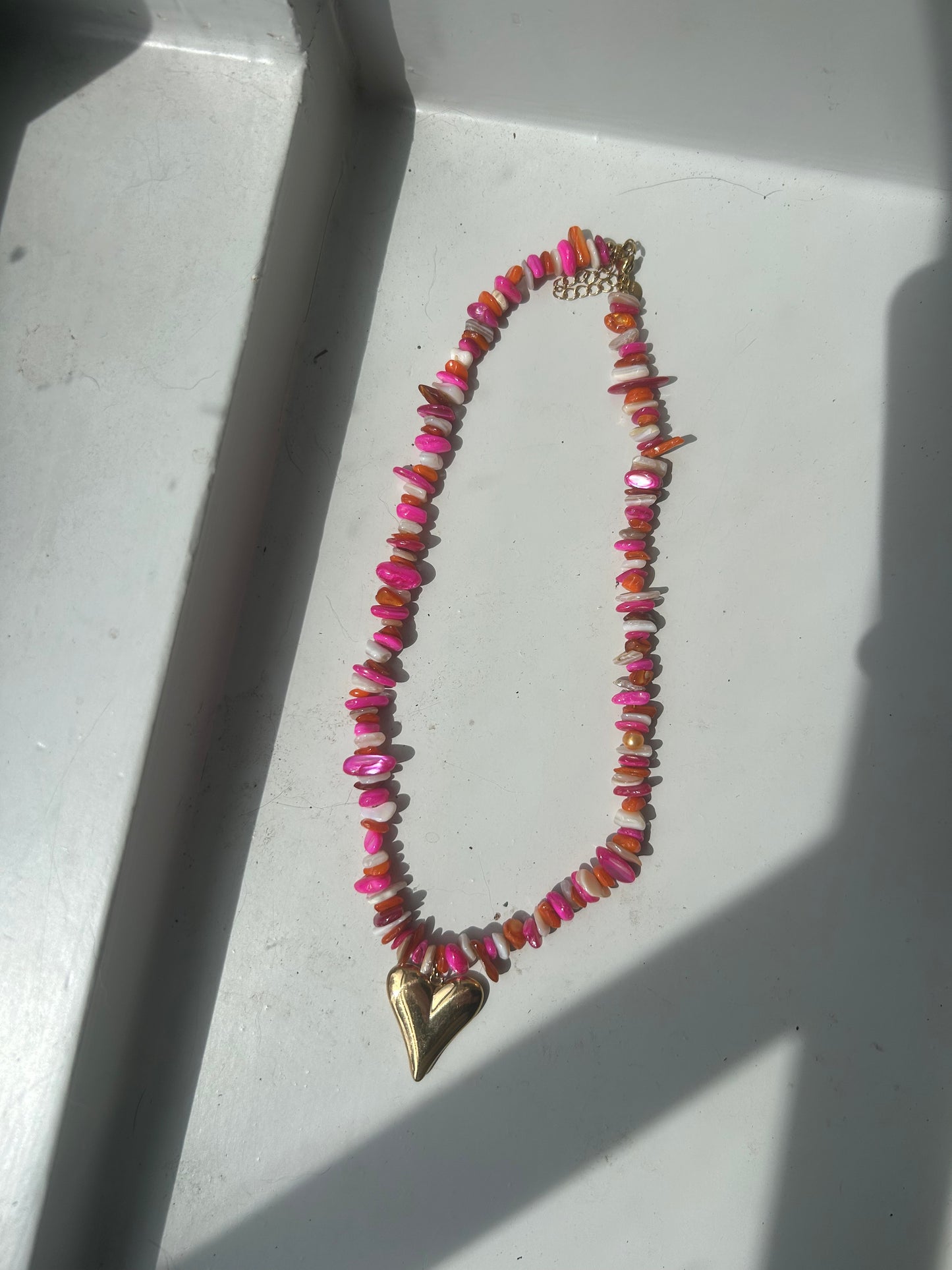 Ketting kleurrijk hart