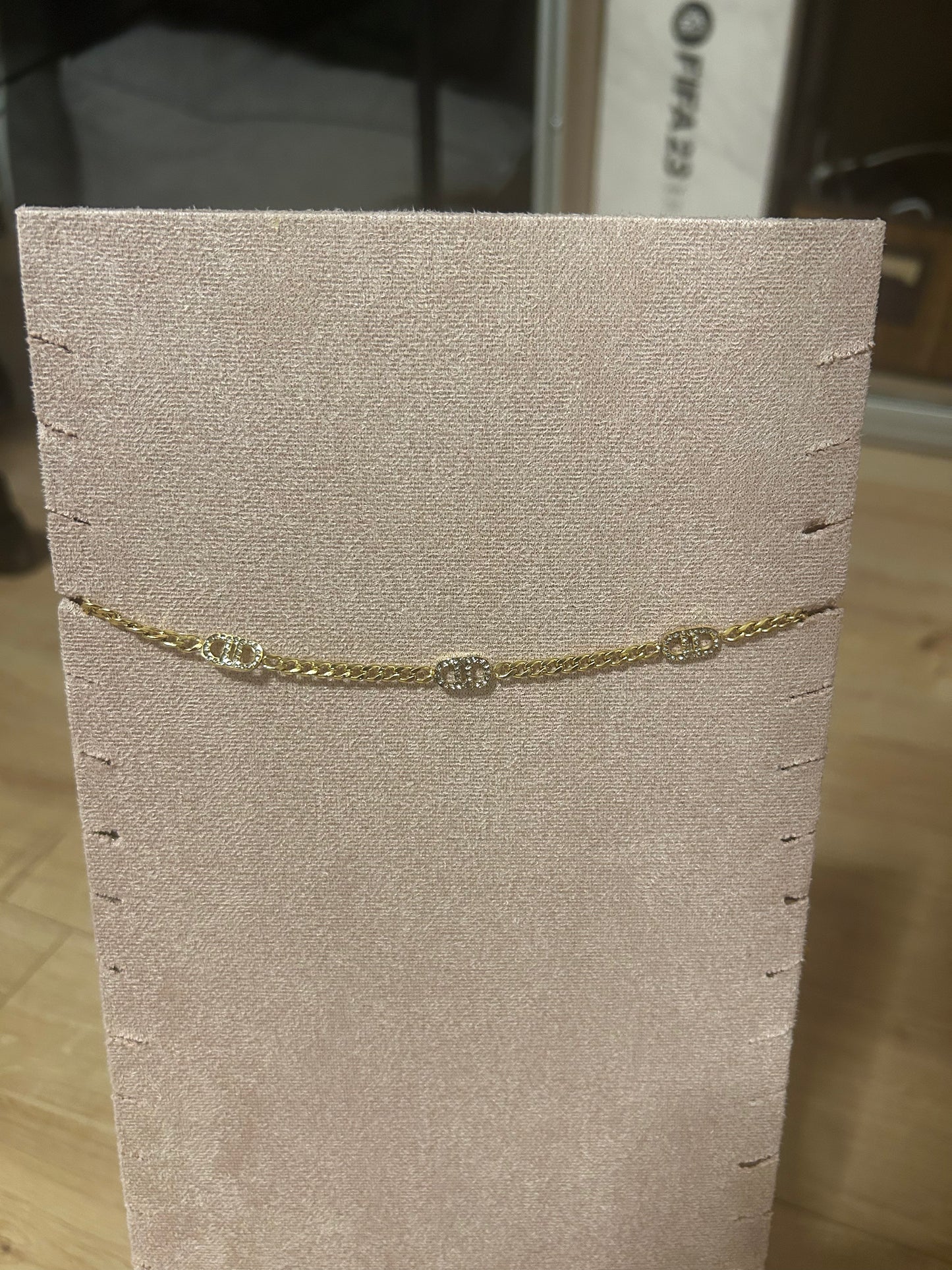 Ketting good life strass