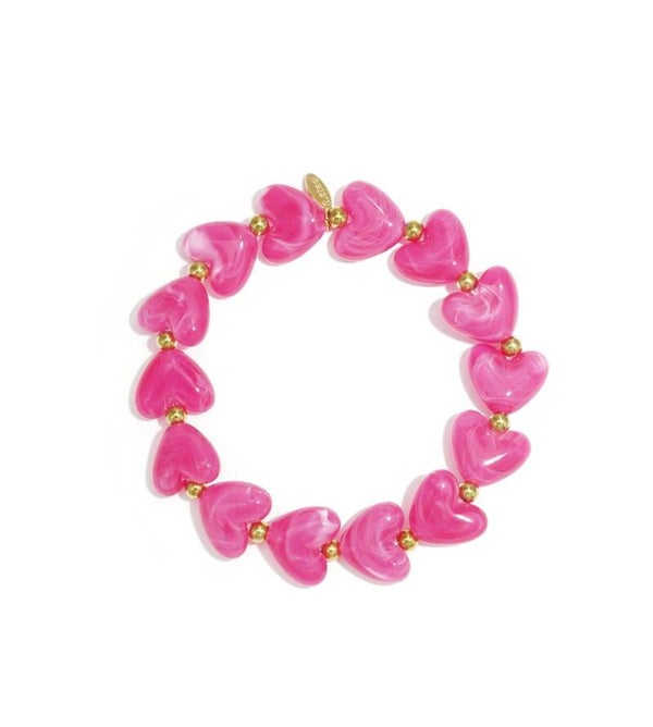 Armband hart elastiek