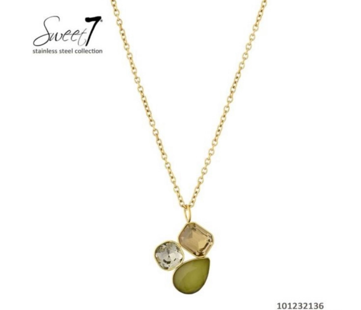 Ketting steen groen