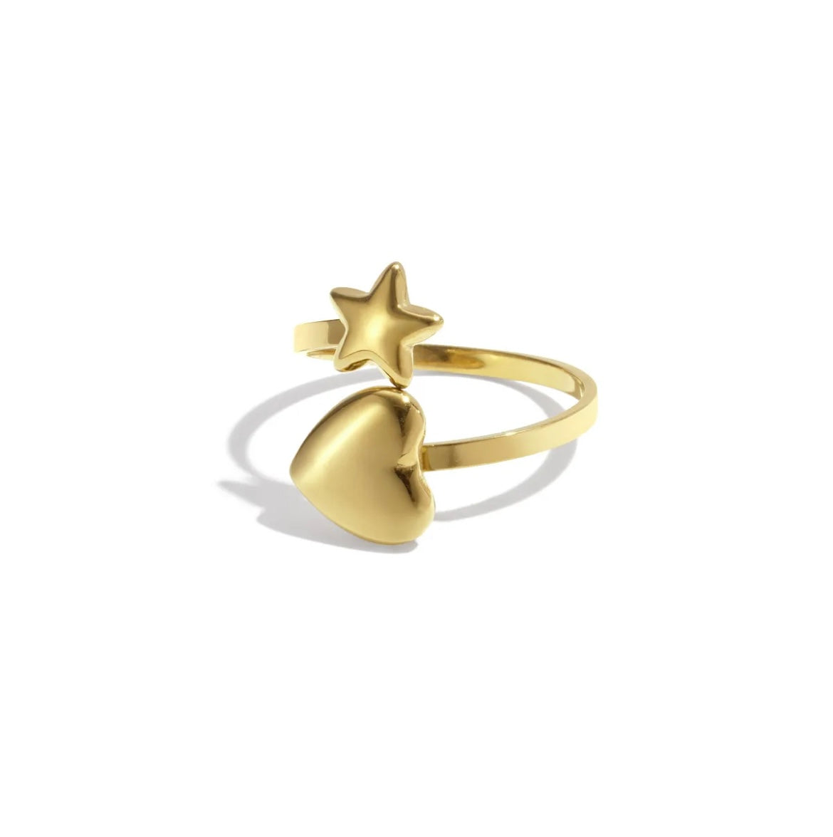 Ring star hart