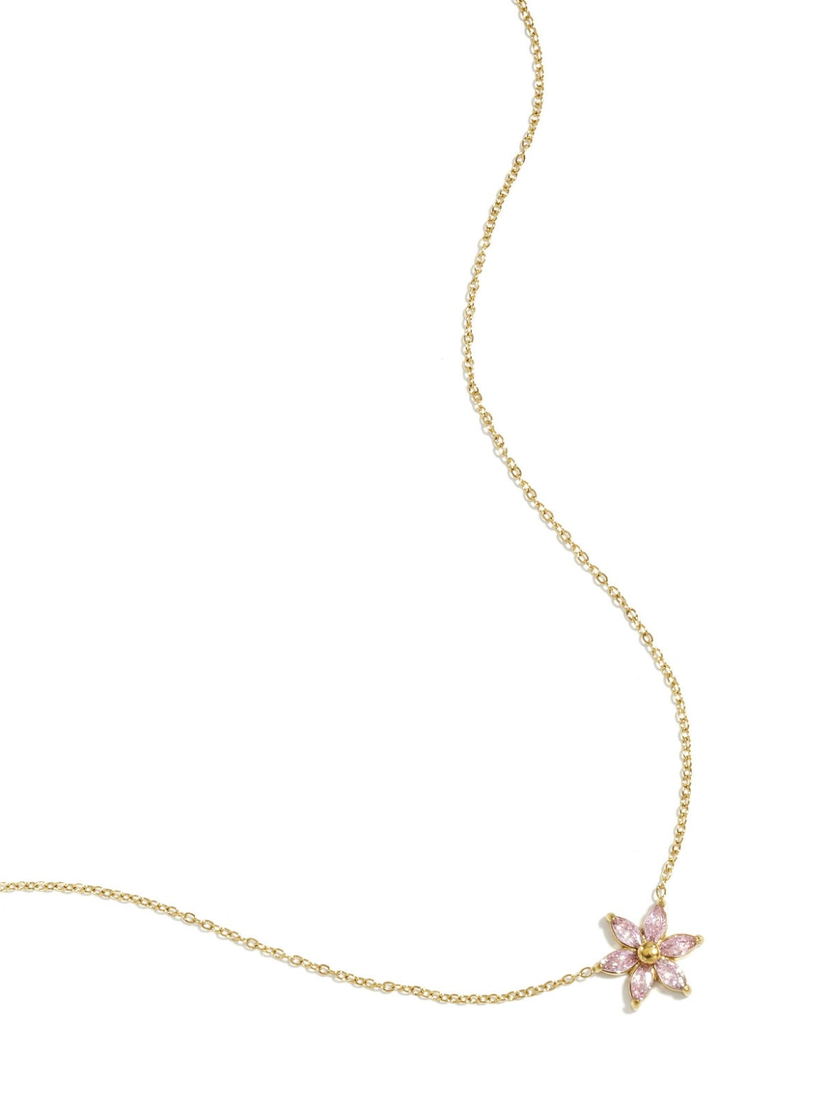 Ketting roze bloem