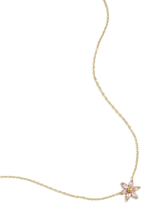 Ketting roze bloem