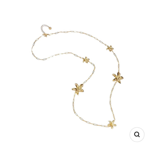 Ketting lang bloem