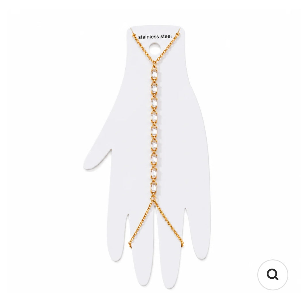 Armband chain strass