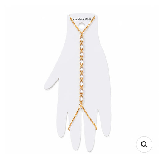 Armband chain strass