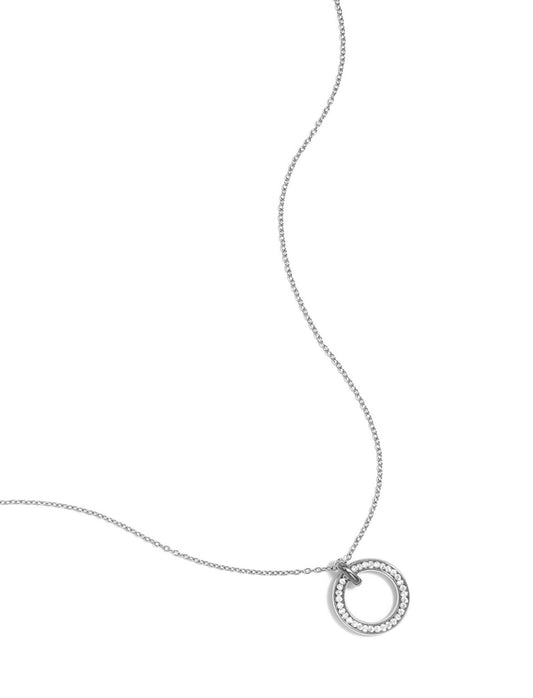 Ketting ovaal bling