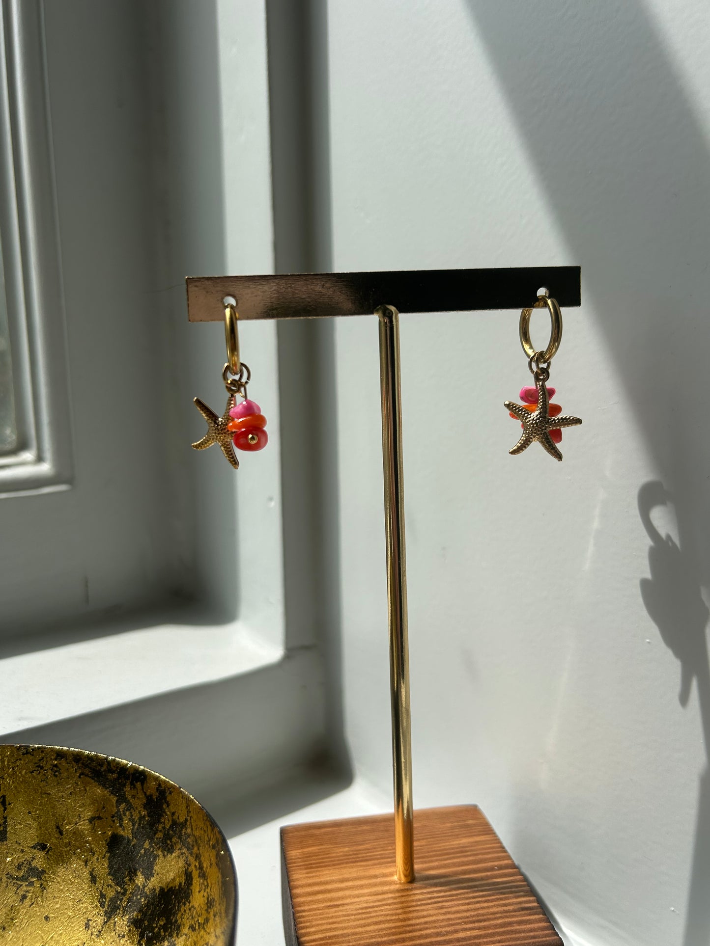Oorbellen zeester multie