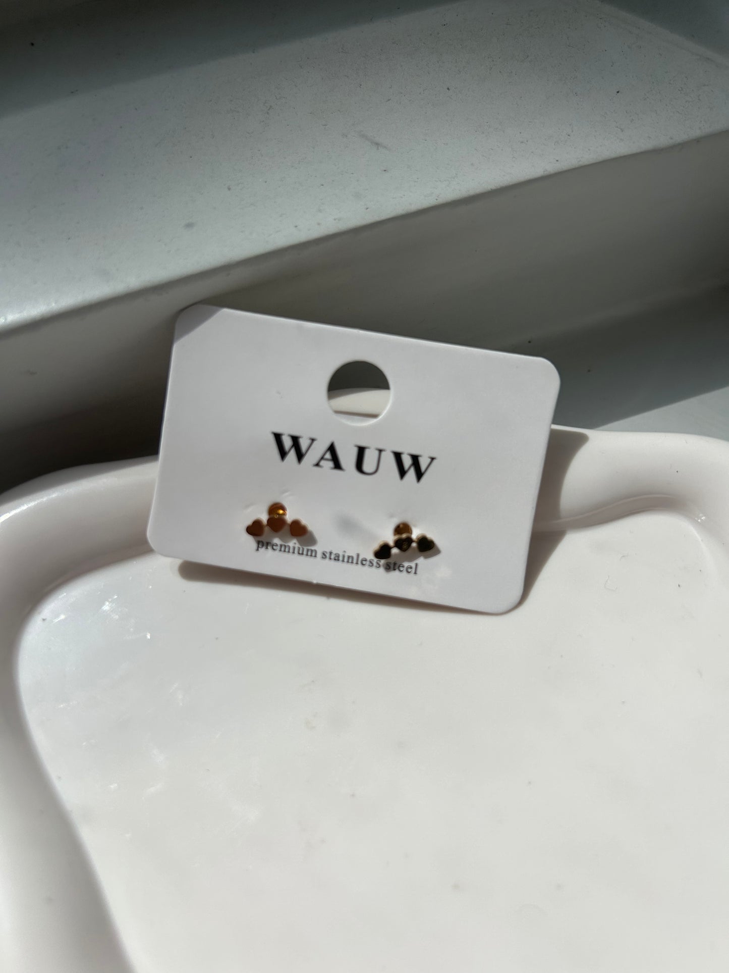 Knopje 3 hartjes