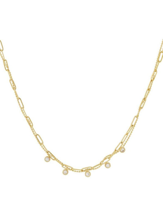 Ketting subtiel steentjes