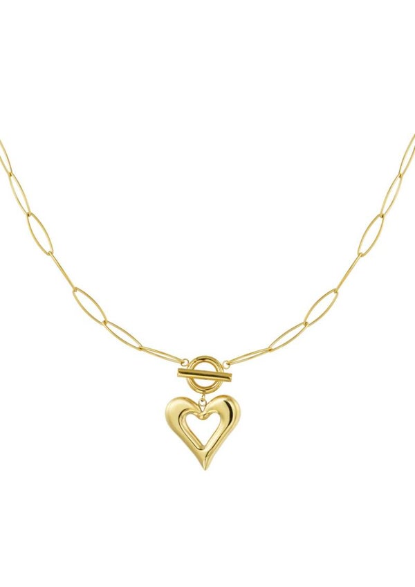 Ketting open hart