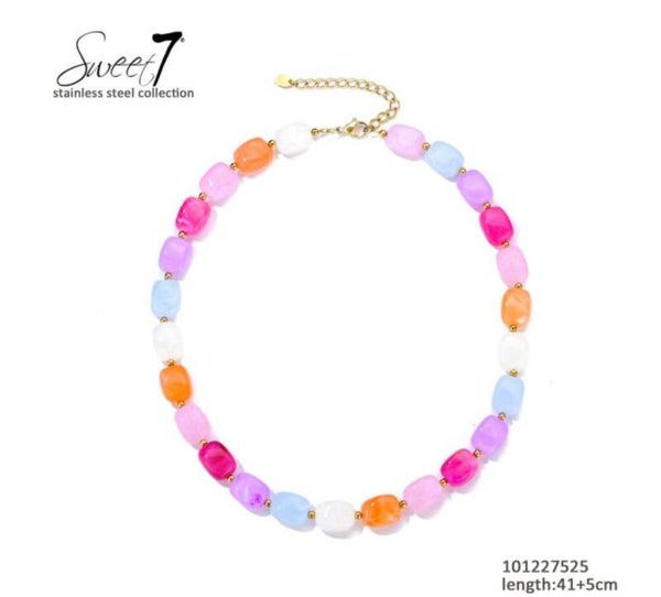 Ketting bolletjes kleurrijk