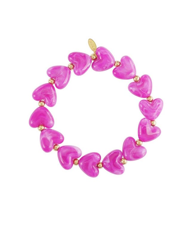 Armband hart elastiek