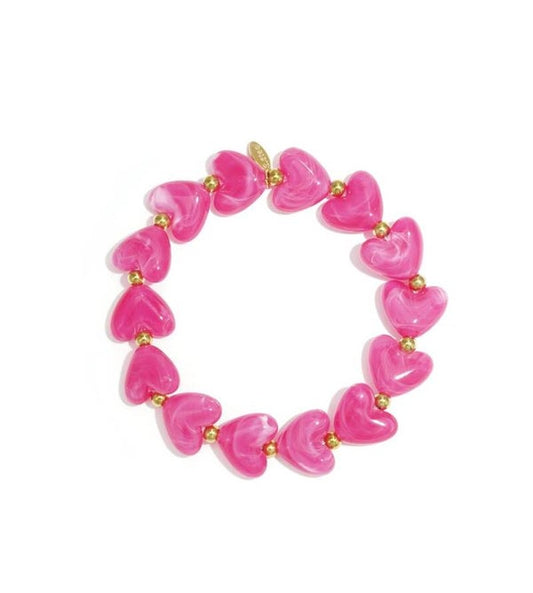 Armband hart elastiek